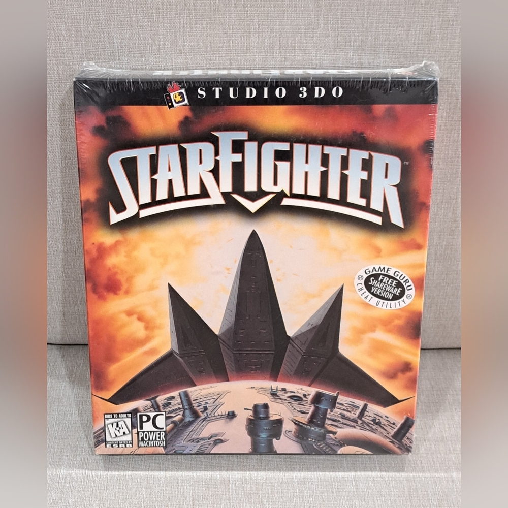 Star Fighter for PC and Power Mac 1996 CD-ROM Studio 3DO Big Box Video Game- NEW